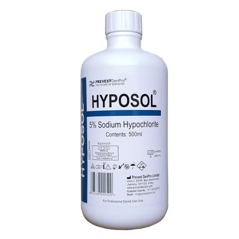 Hyposol 5% 500ML - Hipoclorito de Sodio