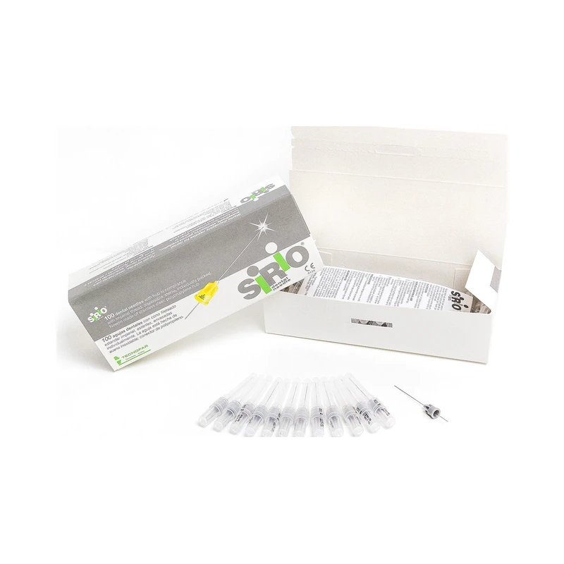 Aguja dental descartable