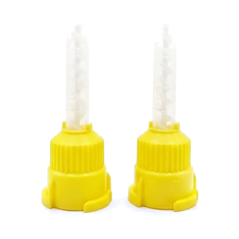 Puntas Mescladoras de Silicona - Amarillo