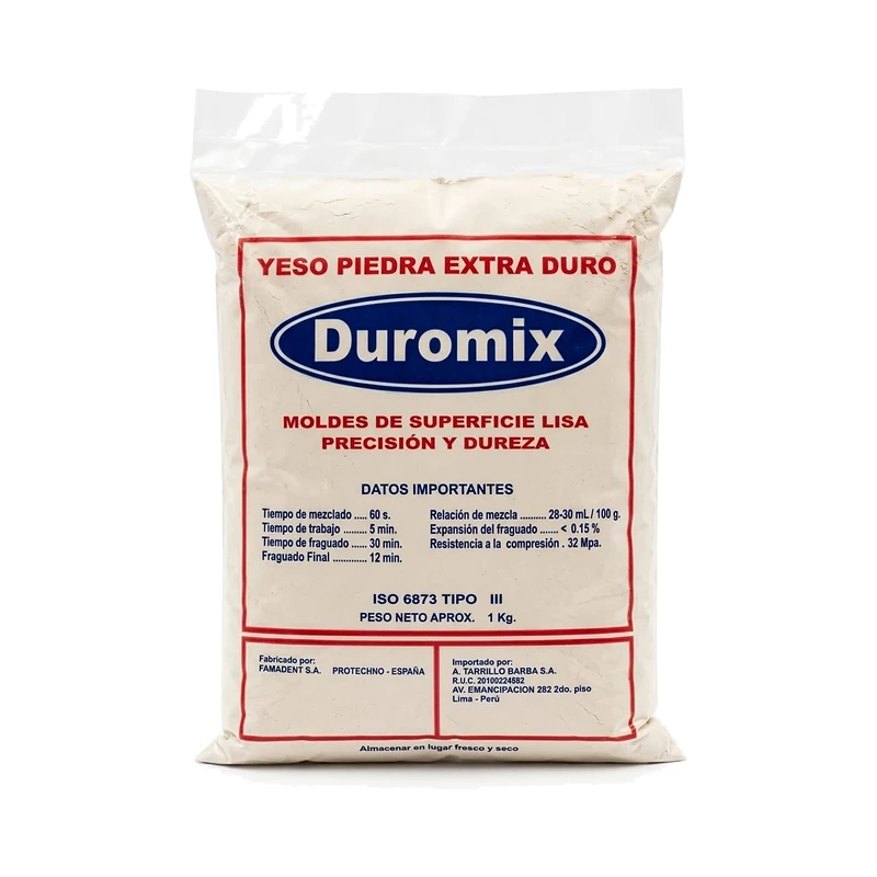 Yeso piedra Duromix (1 kg)