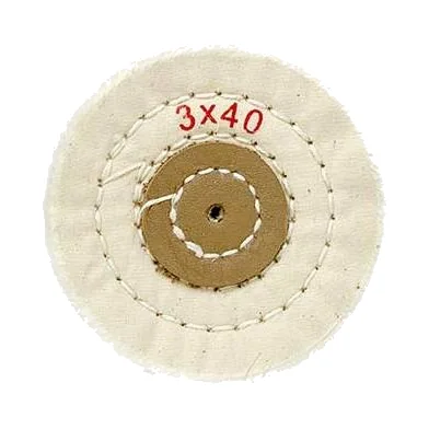 Escobilla de trapo para pulir · Origen Importada · Tamaño N.° 3 (3x40)