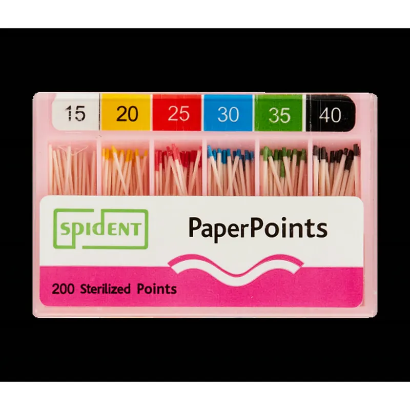 Cono de papel absorbente Spident
