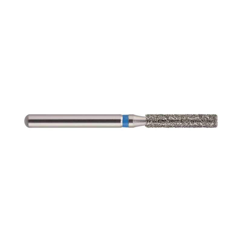 Fresa diamantada cilíndrica punta plana FG (MDT 110 · 111 · 112)