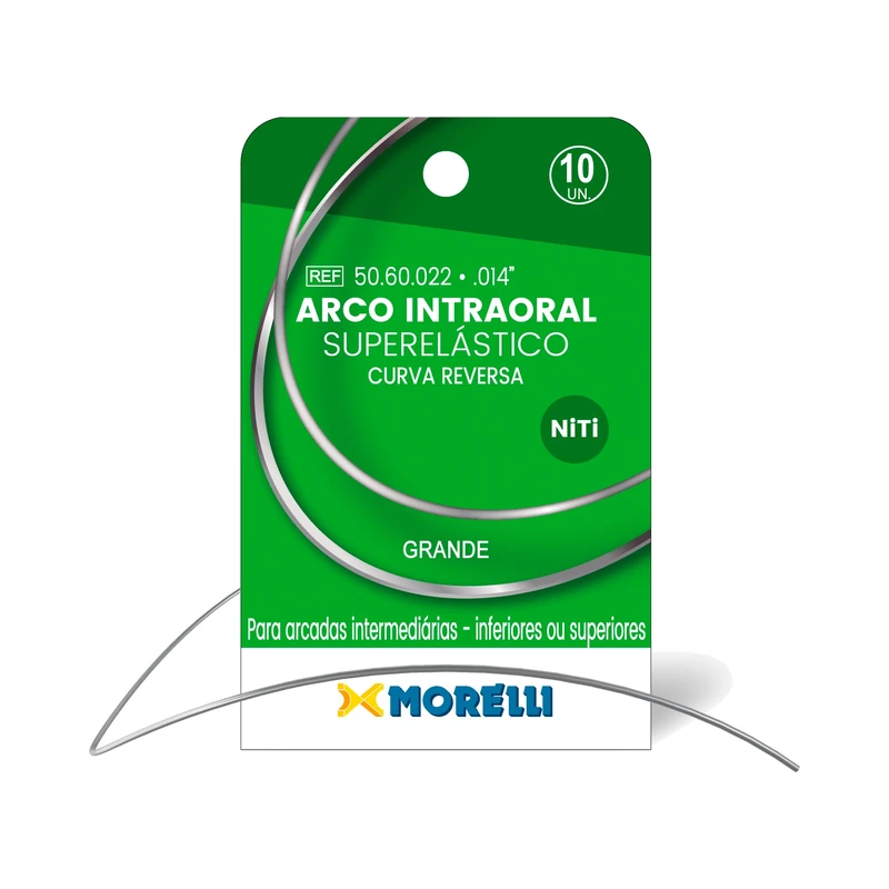 Arco NiTi de curva reversa Morelli