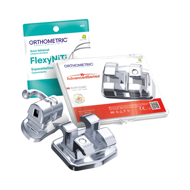 KIT de Brackets Orthometric + Tubos + Arcos Ref: 10.10.2940